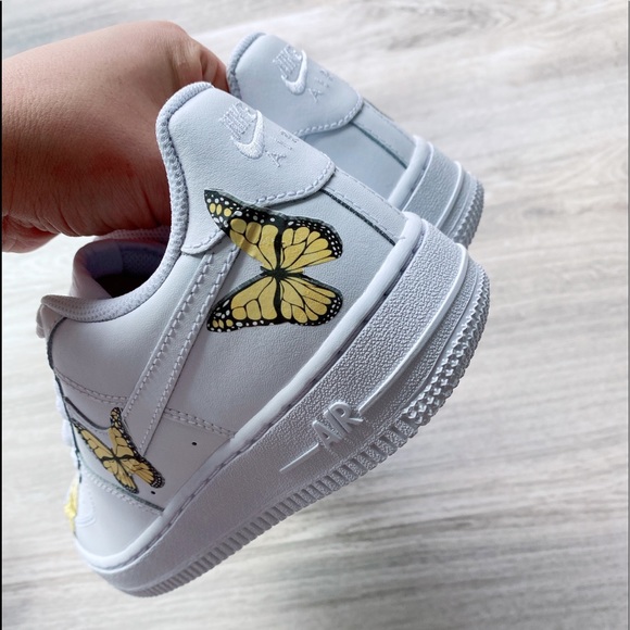 Nike Air Force 1 low custom butterfly π¦ - Picture 4 of 7